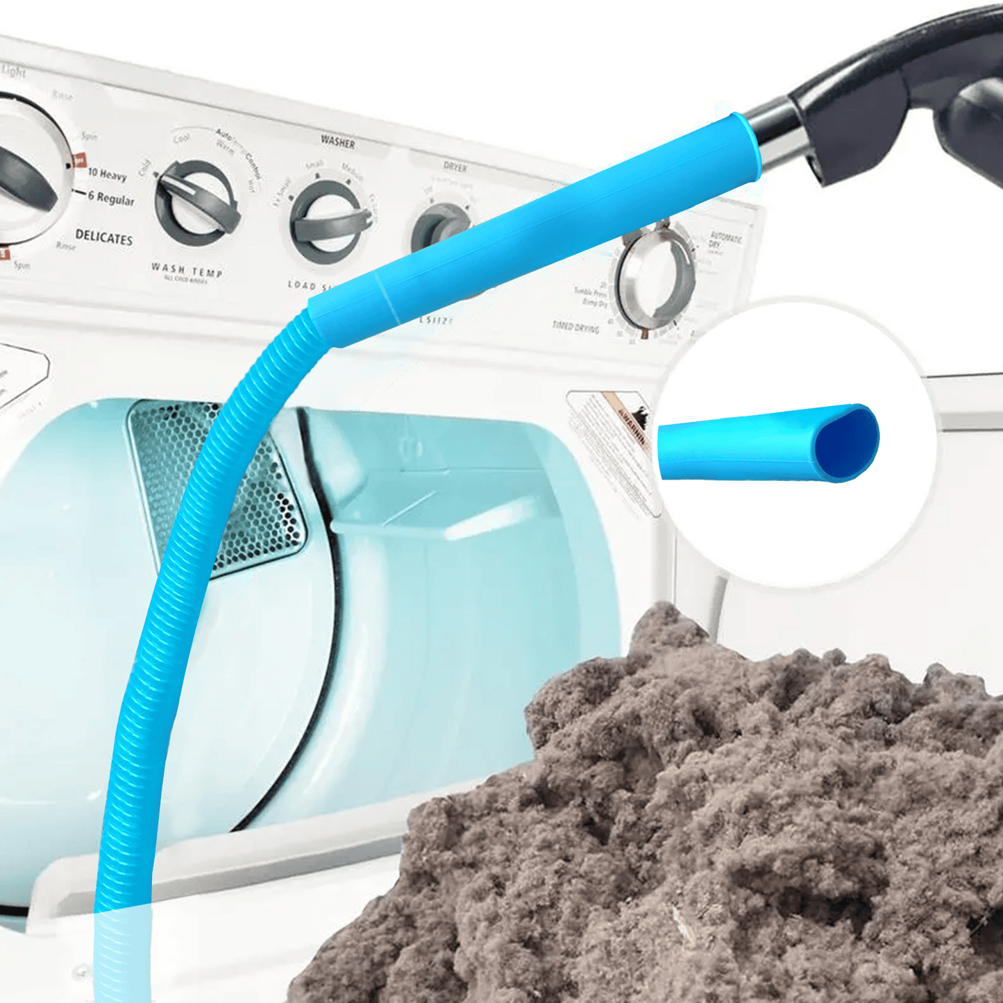 Dryer Vent Cleaner Kit Vacuum