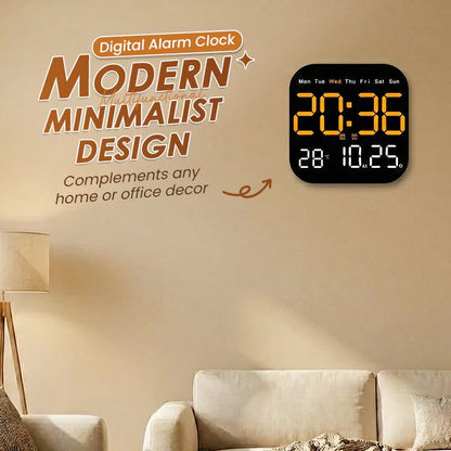 ✨Modern LED Digital Alarm Clock with Temperature Display