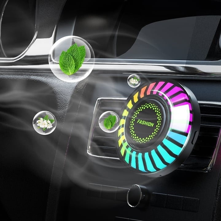 🔥 47% OFF - Car RGB Ambient Light(✨Car Air Freshener) - Interest-free installment payment