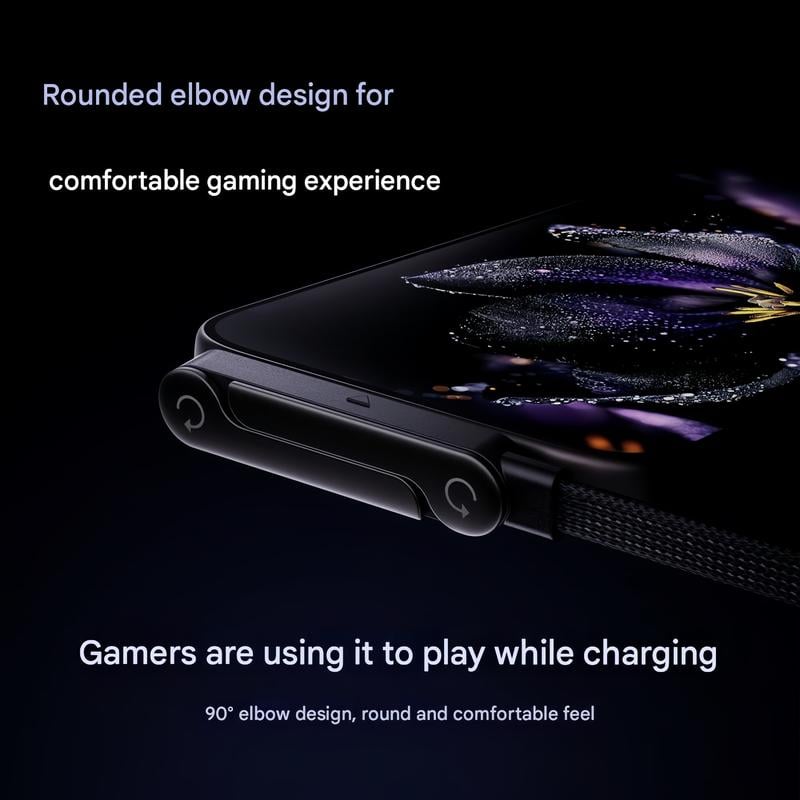 📲 2-in-1 Invisible Holder Charger Cable | MFi-Certified | 240W Fast Charging | Built-In Phone Stand