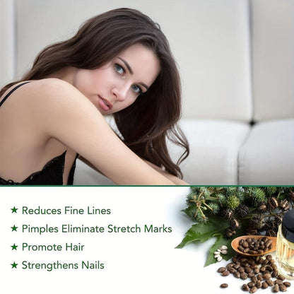 Jamaican Black Castor Oil - Organic Cold-Pressed Essential Oil