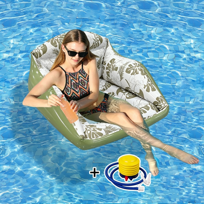 🏖️ Summer Best Seller 🌊 Inflatable Pool Seat Float – Comfortable Floating Chair for Pool & Beach Fun