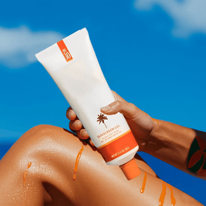 🍊 Orange Tanning Gel SPF 30+