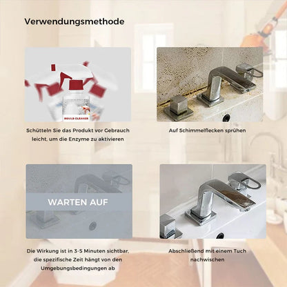 🧼 Powerful Mold Cleaning Foam – Multi-Surface Deep Clean & Mold Defense