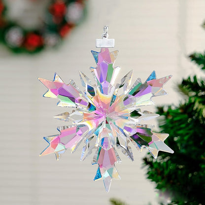 💖Perfect Gift❄️Crystal Snowflake Suncatcher