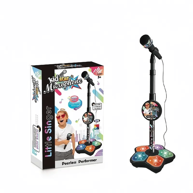 🎤✨All-in-One Kids Karaoke Microphone Toy – Unleash Your Child’s Inner Superstar