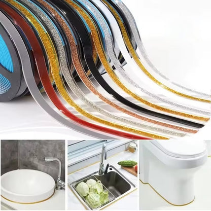 Ceramic Tile Mildewproof Gap Tape (One Roll 6m x 8mm)