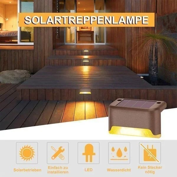 🎄 Solar-Deckleuchten, automatisch EIN/AUS💡