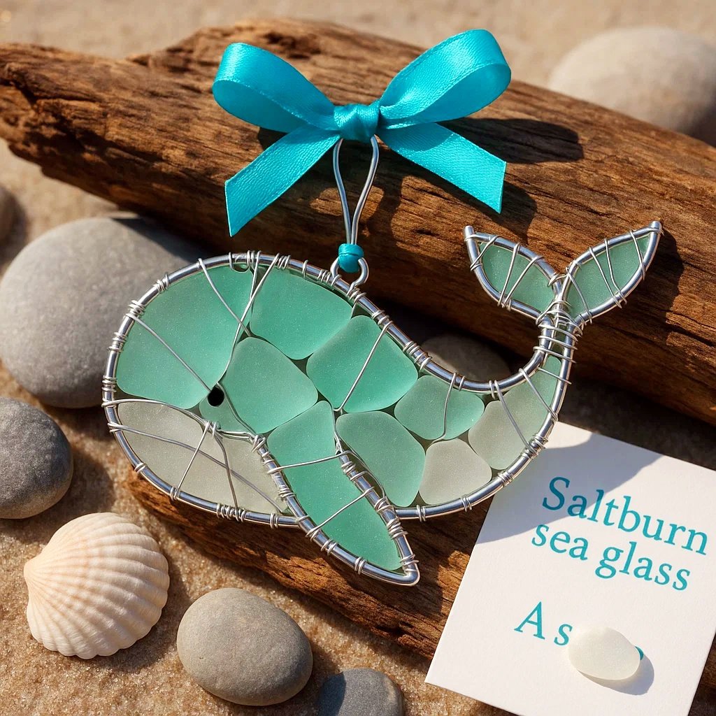 🔥Last Day 49% Off🌊 Handmade Sea Glass Ocean Ornament