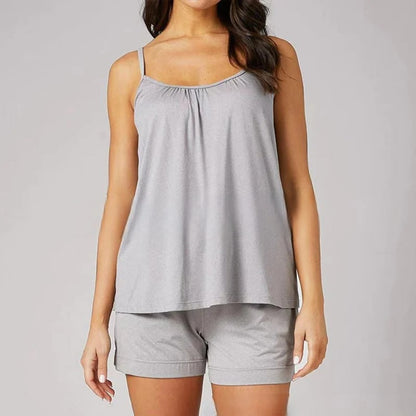 🏆Loose-fitting Tank Top With Built-in Bra