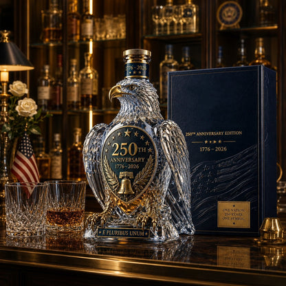 🦅Limited-Time 49% OFF & Free Shipping🔥🦅Hawk Whiskey Bottle&Cup -250th Anniversary Commemorative Bottle&Cup