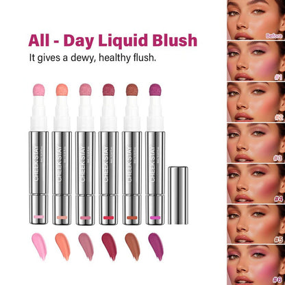 🔥LAST DAY SALE 50% OFF🔥Cheek STAY-IN Liquid Blush Long-lasting