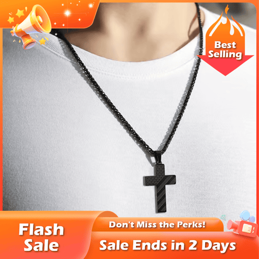 🏆Flash Sale⚡ 50K+ SOLD! Almost Gone-💥🎉✨Flag Cross Necklace, Best Gifts