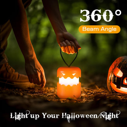🎃فانوس اليقطين LED المحمول القابل للطي لعيد الهالوين