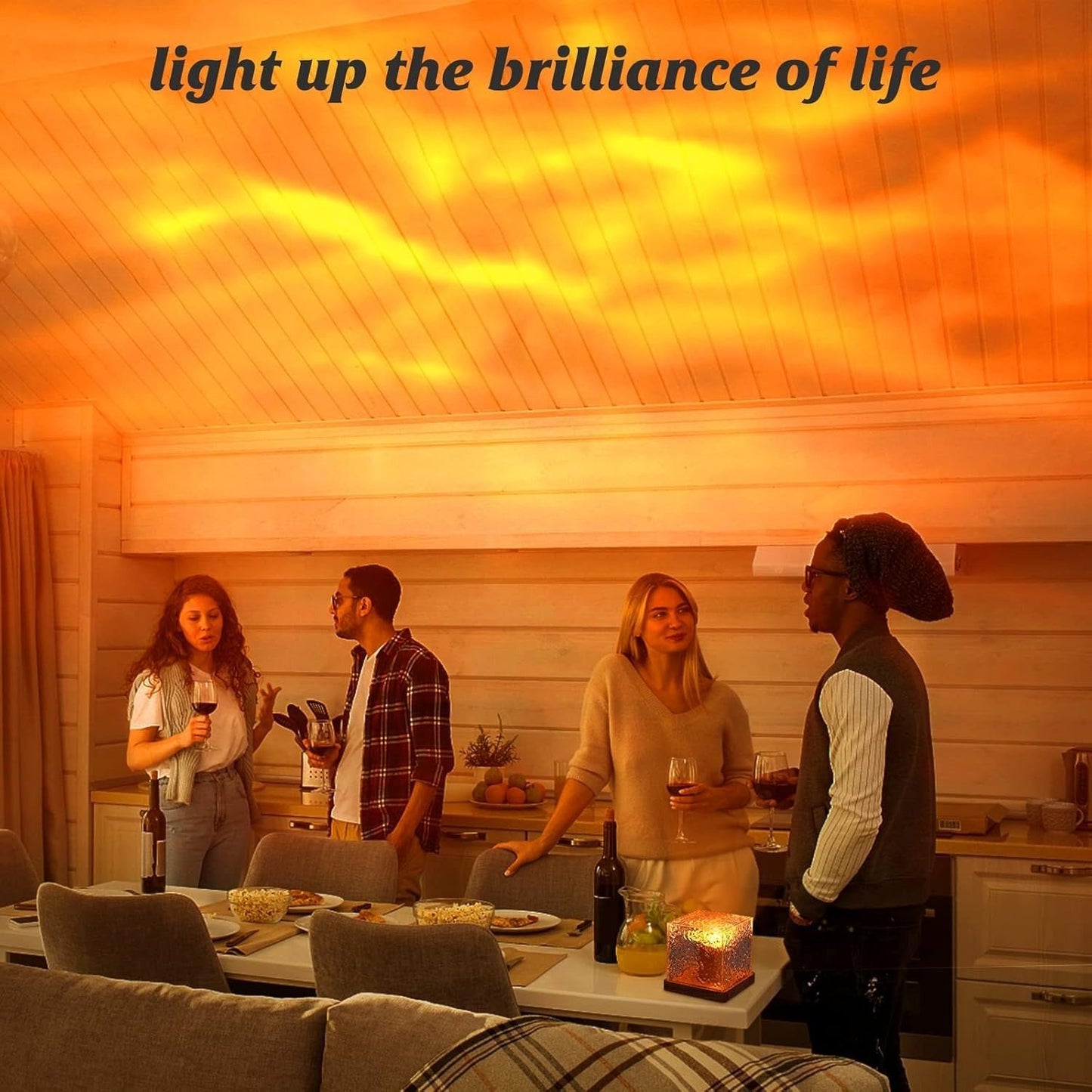 🛋️ Aurora Dreamscape Night Light