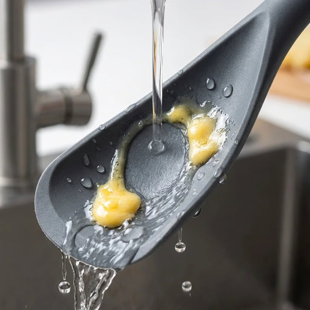 🥄 Premium Silicone Cooking Spoons for Non stick Cookware🍳