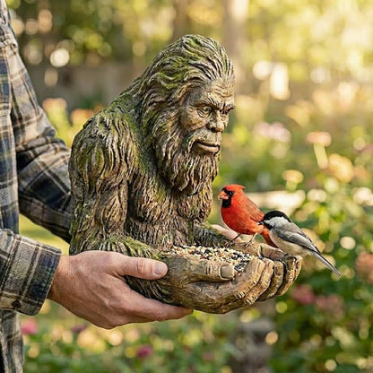 🐦Bigfoot Bird Feeder– Outdoor Resin Decor 🌿