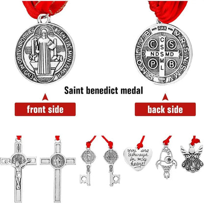 ✝️ Saint Benedict Medal Protection from Evil Blessing Charm Catholic