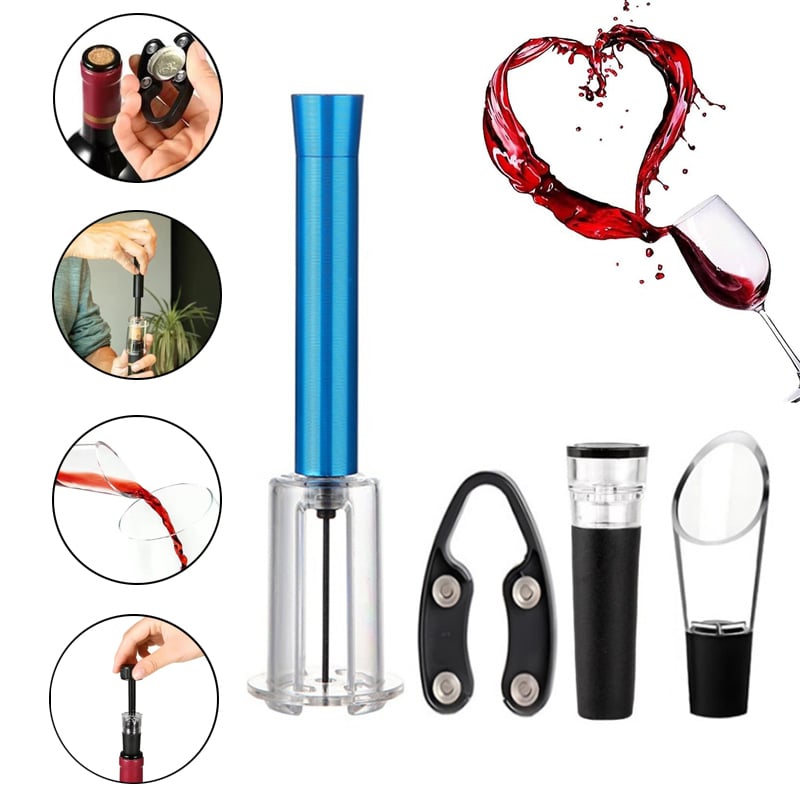 🍷Air Pump Cork Remover Wine Bottle Opener🔥