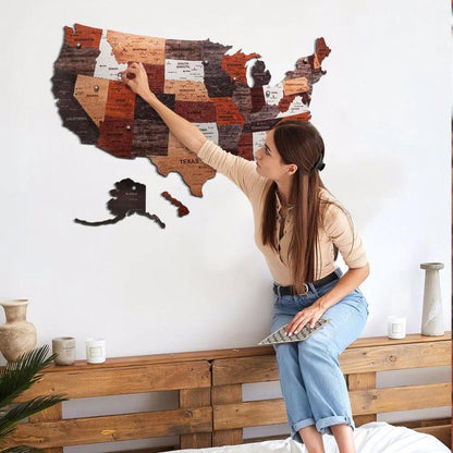 The United States  Map Puzzle Full Packed