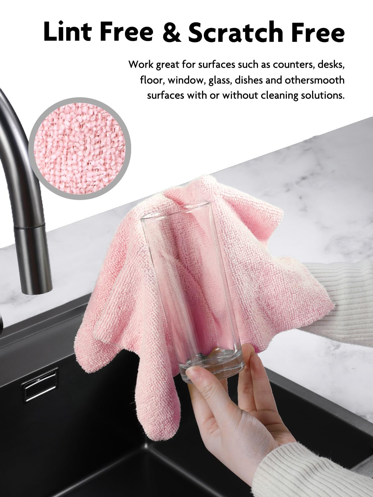 ♻️ Reusable Microfiber Paper Towels Roll