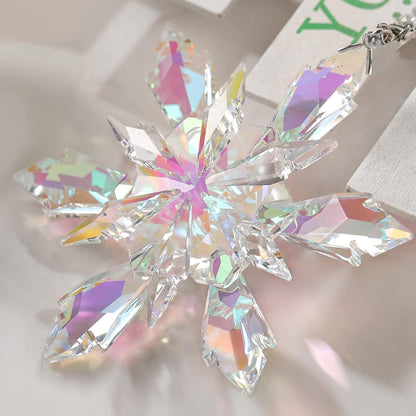💖Perfect Gift❄️Crystal Snowflake Suncatcher