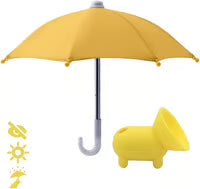 🏖️Phone Umbrella Suction Cup Stand-- Blocks Heat & Reduces Glare & Hands-Free Shade