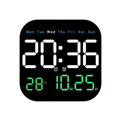 ✨Modern LED Digital Alarm Clock with Temperature Display