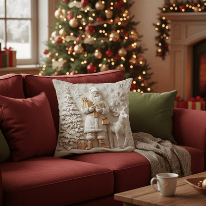Christmas Themed Cushion Cover