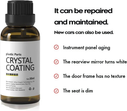 Car Plastic Parts Crystal Coating Restorer