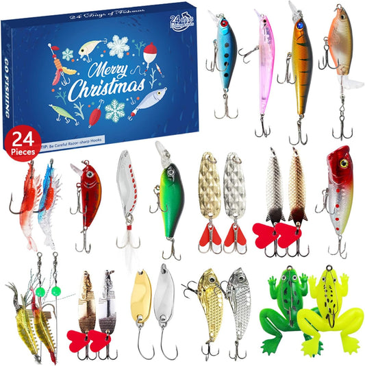 Adventskalender 2025 Angelköder Countdown-Kalender