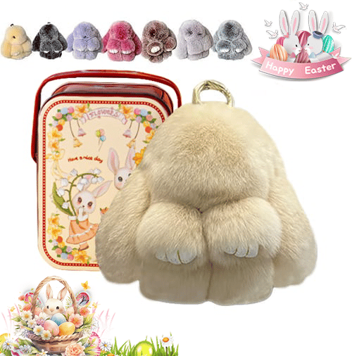 🔥Hot Sale 49% OFF -🐰 Handmade Soft Bunny Charms