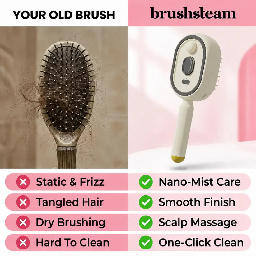 🔥Electric Spray Air Cushion Massage Comb--Faster and more effective home hair care tools
