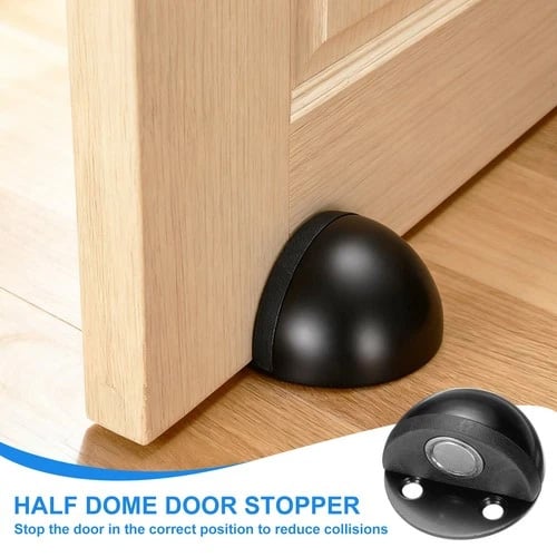 🔥HOT SALE🔥Hidden Stainless Steel Rubber Dual-use Door Stopper Door Holders