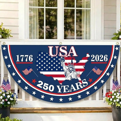 🗽🇺🇸 250th Anniversary USA Fan Flag – Limited Release