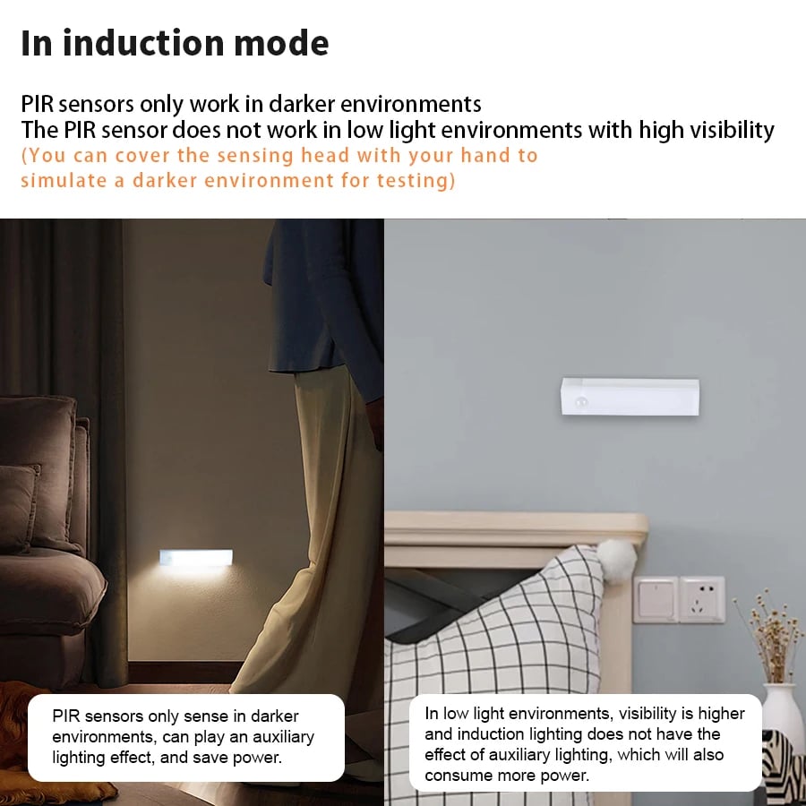 🔥BIG SALE💡Punch-free Smart Motion Sensor Magnetic Rechargeable LED Light