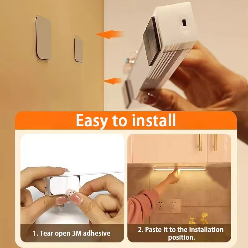 🔥BIG SALE💡Punch-free Smart Motion Sensor Magnetic Rechargeable LED Light