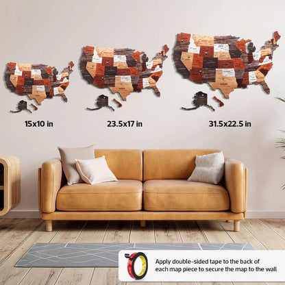 The United States  Map Puzzle Full Packed