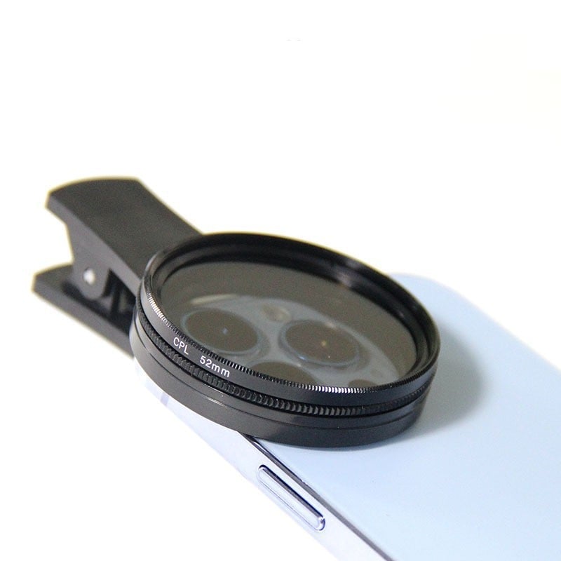 📸 52mm CPL Polarized Lens for Smartphones