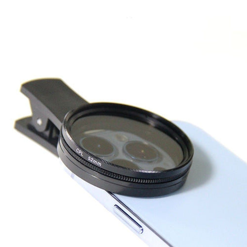 📸 52mm CPL Polarized Lens for Smartphones
