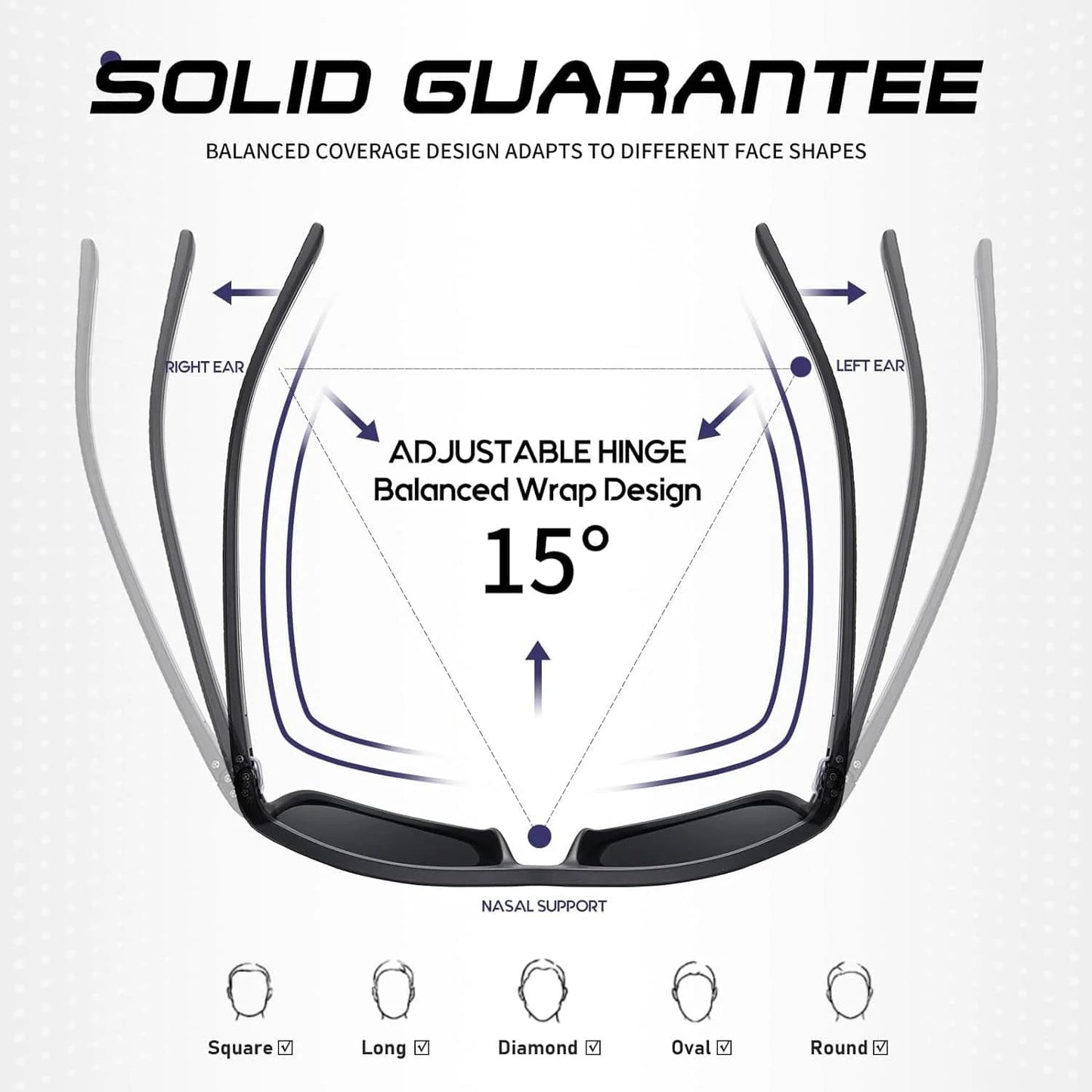 🚴🕶️ Unisex Polarized Sunglasses – Outdoor Glasses for Driving & Sports ✨