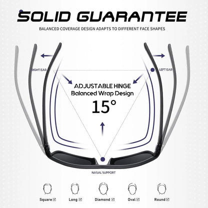 🚴🕶️ Unisex Polarized Sunglasses – Outdoor Glasses for Driving & Sports ✨