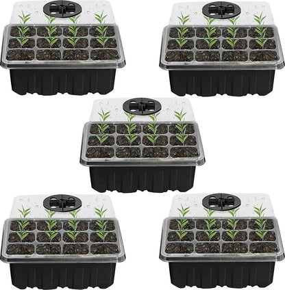 Last day Only $4.33 each - Adjustable Humidity Seed Starter Trays