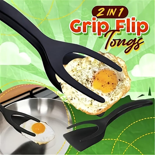 🔥Hot Sales - 50% OFF🔥 Multi-purpose Egg Spatula Tongs