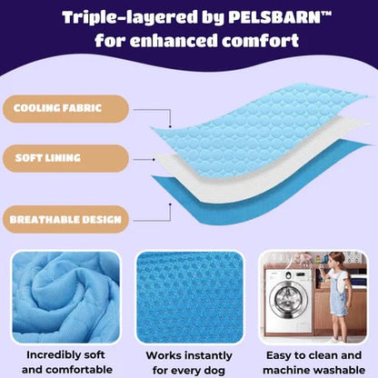 🔥 Hot Sale 49% OFF - Dog Cooling Mat (4x more effective)