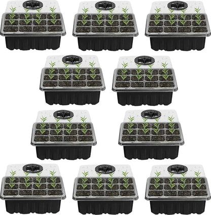 Last day Only $4.33 each - Adjustable Humidity Seed Starter Trays