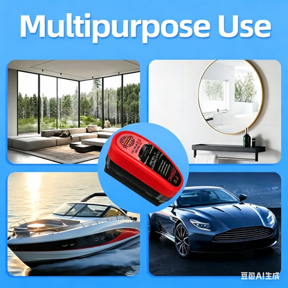 🛡️ 🚗Anti-Glare Windshield Oil Film Remover Brush | Crystal Clear Vision