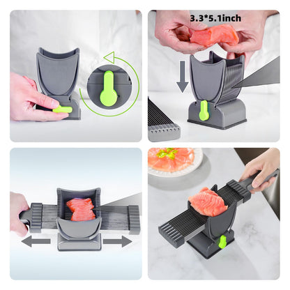 17-In-1 Stainless Steel Meat Cleaver Kitchen Knife