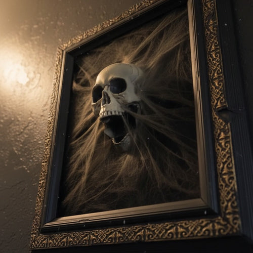 💀Handgefertigter 3D-Totenkopf-Fotorahmen 