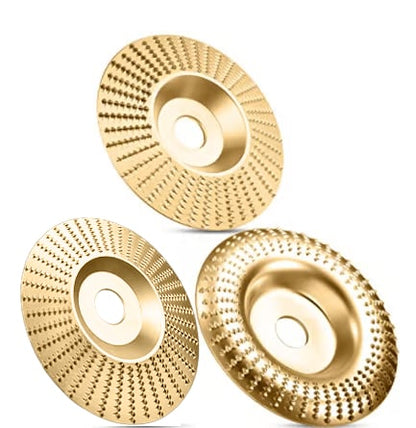 🌟 Premium Tungsten Carbide Wood Carving Wheel for Fast Shaping & Grinding